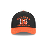 New Era 9Forty Mid Crown A-Frame NFL 25 Draft Cincinnati Bengals Black