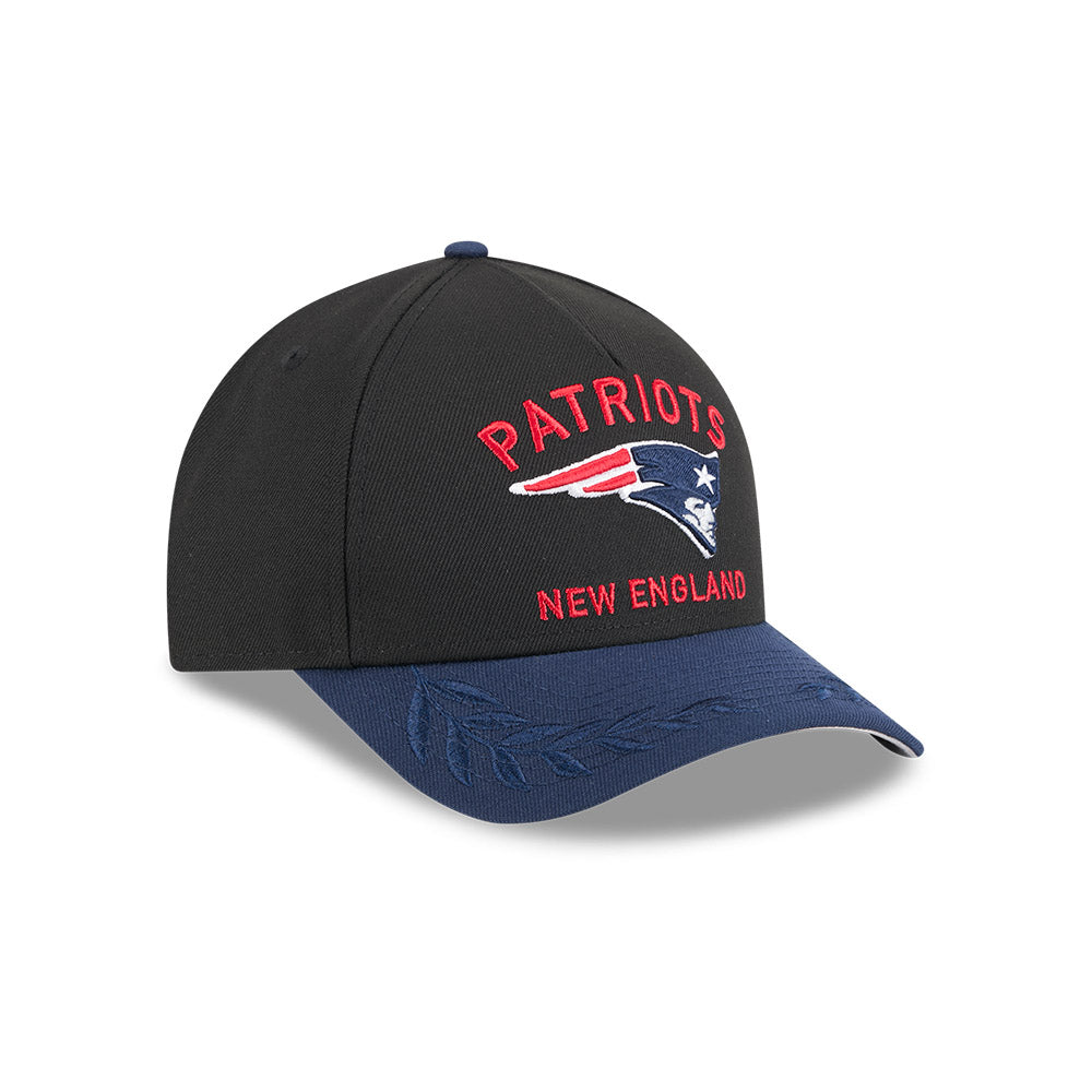 New Era 9Forty Mid Crown A-Frame NFL 25 Draft New England Patriots Black