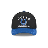 New Era 9Forty Mid Crown A-Frame NFL 25 Draft Indianapolis Colts Black