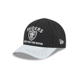 New Era 9Forty Mid Crown A-Frame NFL 25 Draft Las Vegas Raiders Black