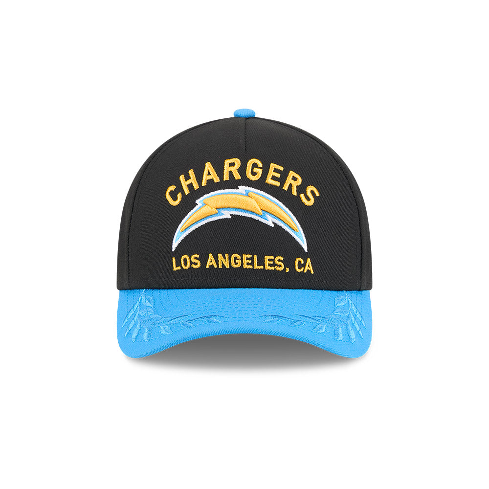 New Era 9Forty Mid Crown A-Frame NFL 25 Draft Los Angeles Chargers Black