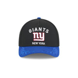 New Era 9Forty Mid Crown A-Frame NFL 25 Draft New York Giants Black