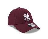 New Era 9Forty MLB Autumn Mix New York Yankees Frosted Burgundy
