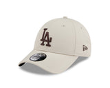 New Era 9Forty MLB Earthtone Pro-Light Los Angeles Dodgers Stone
