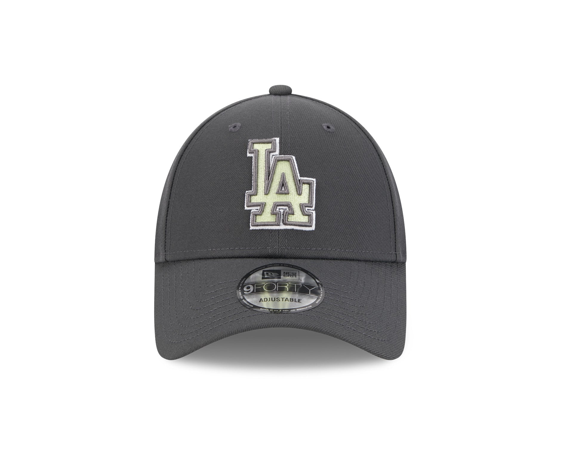 New Era 9Forty MLB Lemon Graphite Los Angeles Dodgers