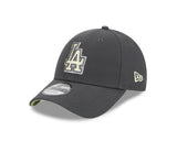 New Era 9Forty MLB Lemon Graphite Los Angeles Dodgers