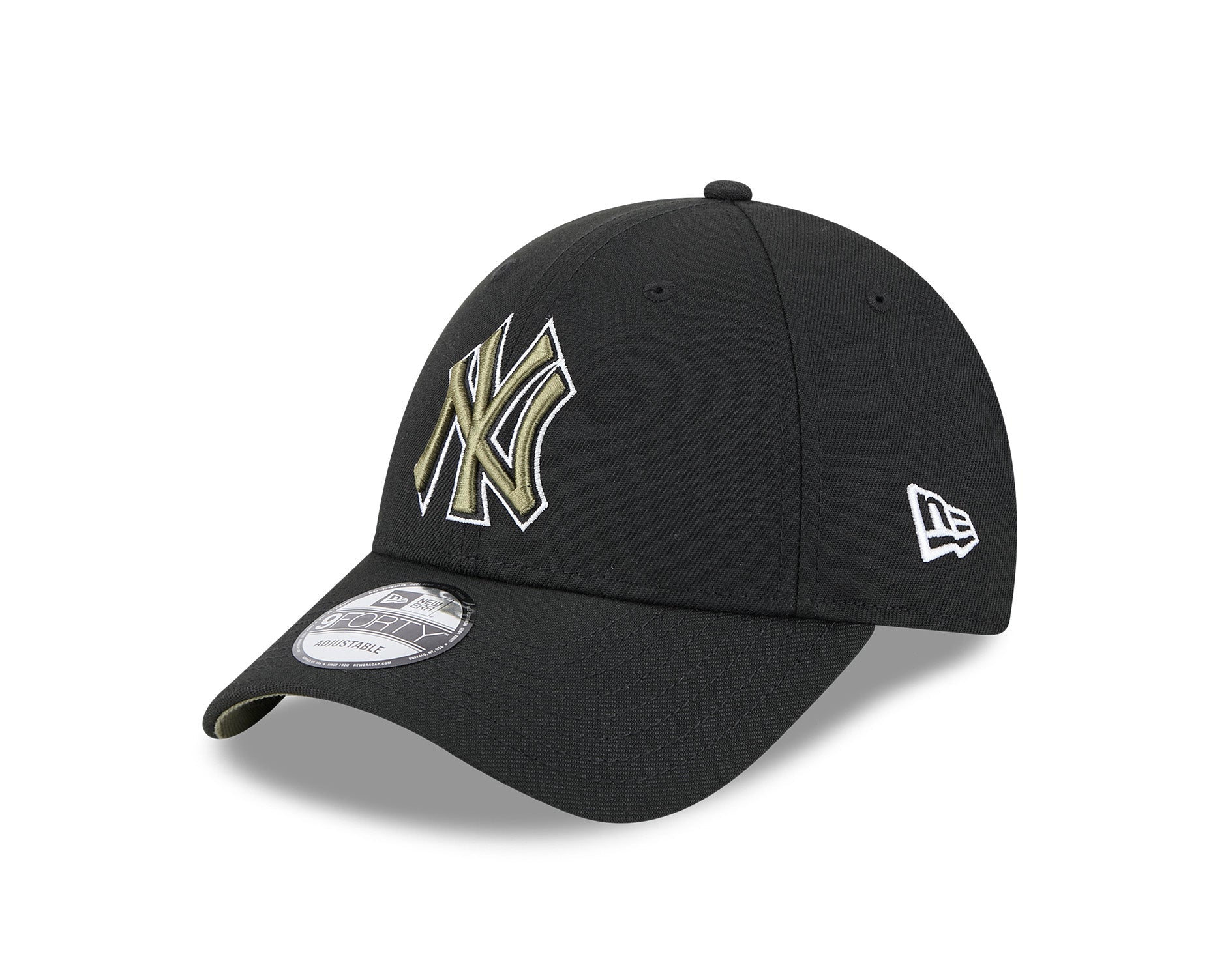 New Era 9Forty MLB Outline New York Yankees Black/Olive