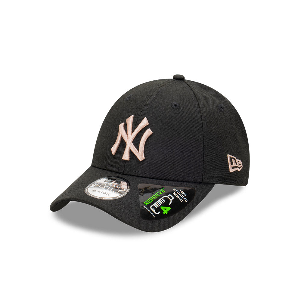 New Era 9Forty Snapback MLB Repreve Seasonal New York Yankees Black Ash Brown