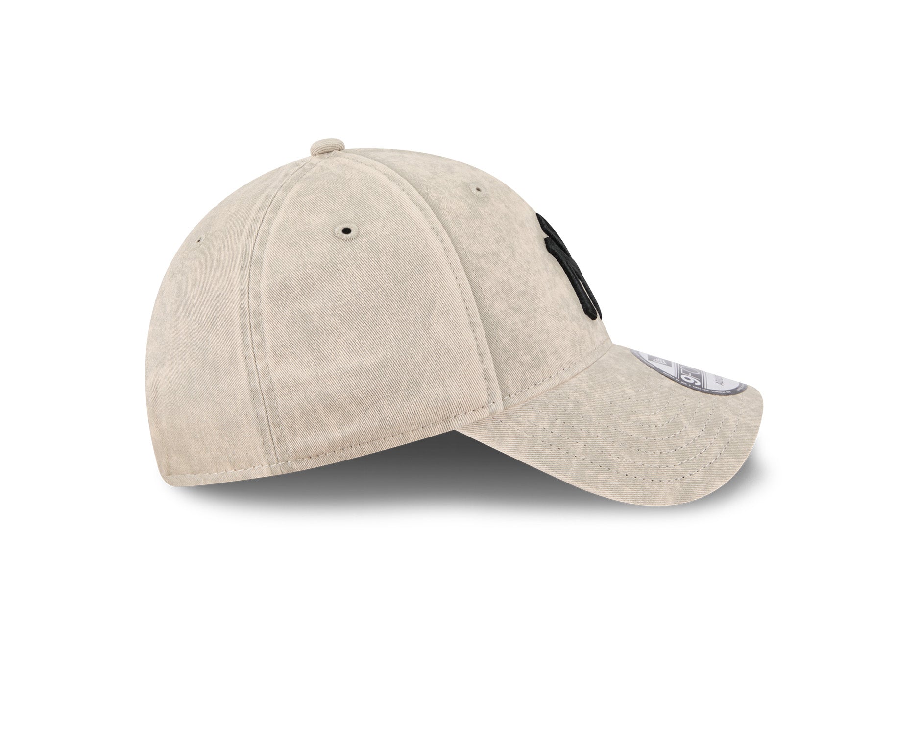 New Era 9Forty MLB Washed Pebble Black New York Yankees