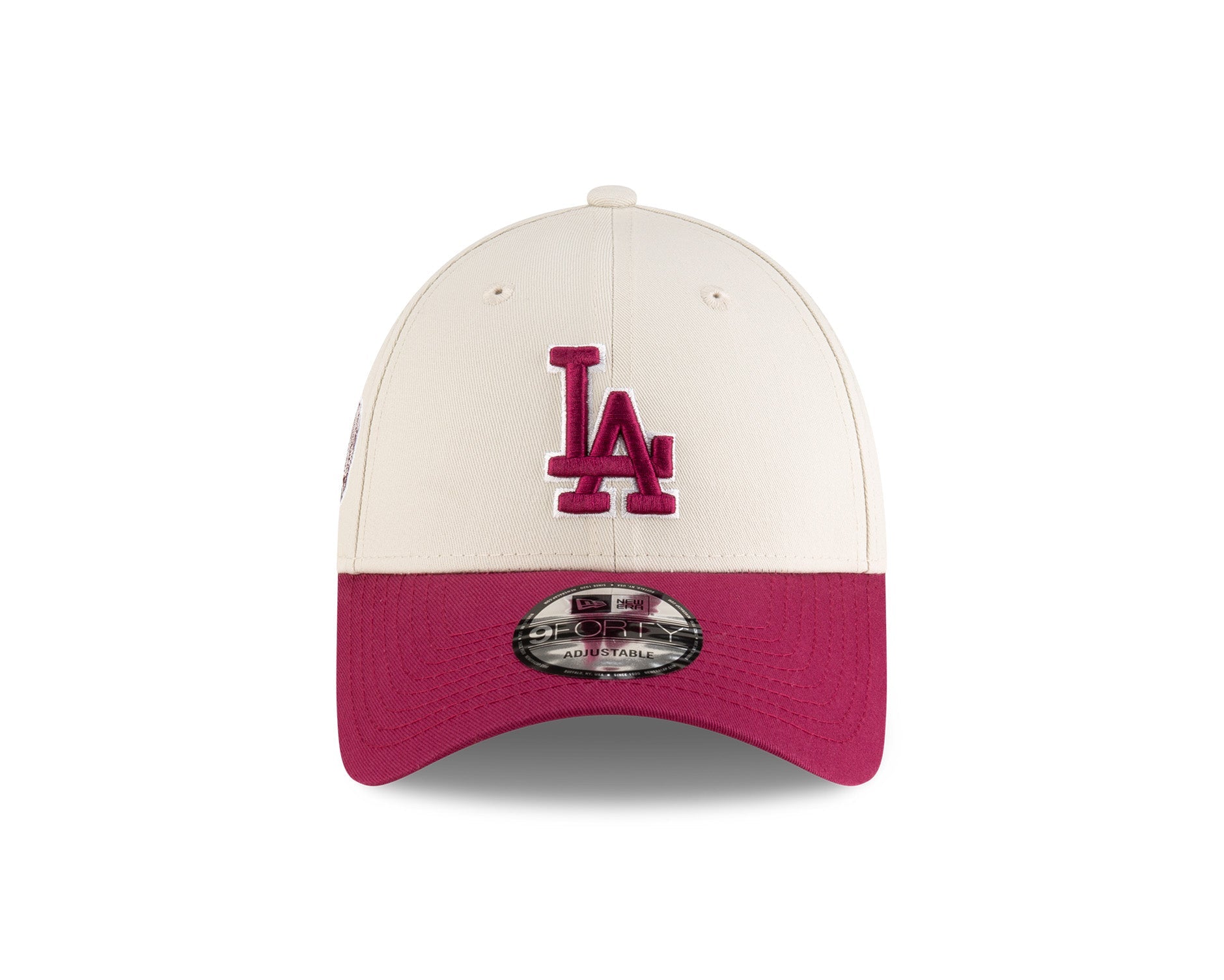 New Era 9Forty MLB WS Patch Los Angeles Dodgers Ivory