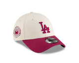 New Era 9Forty MLB WS Patch Los Angeles Dodgers Ivory