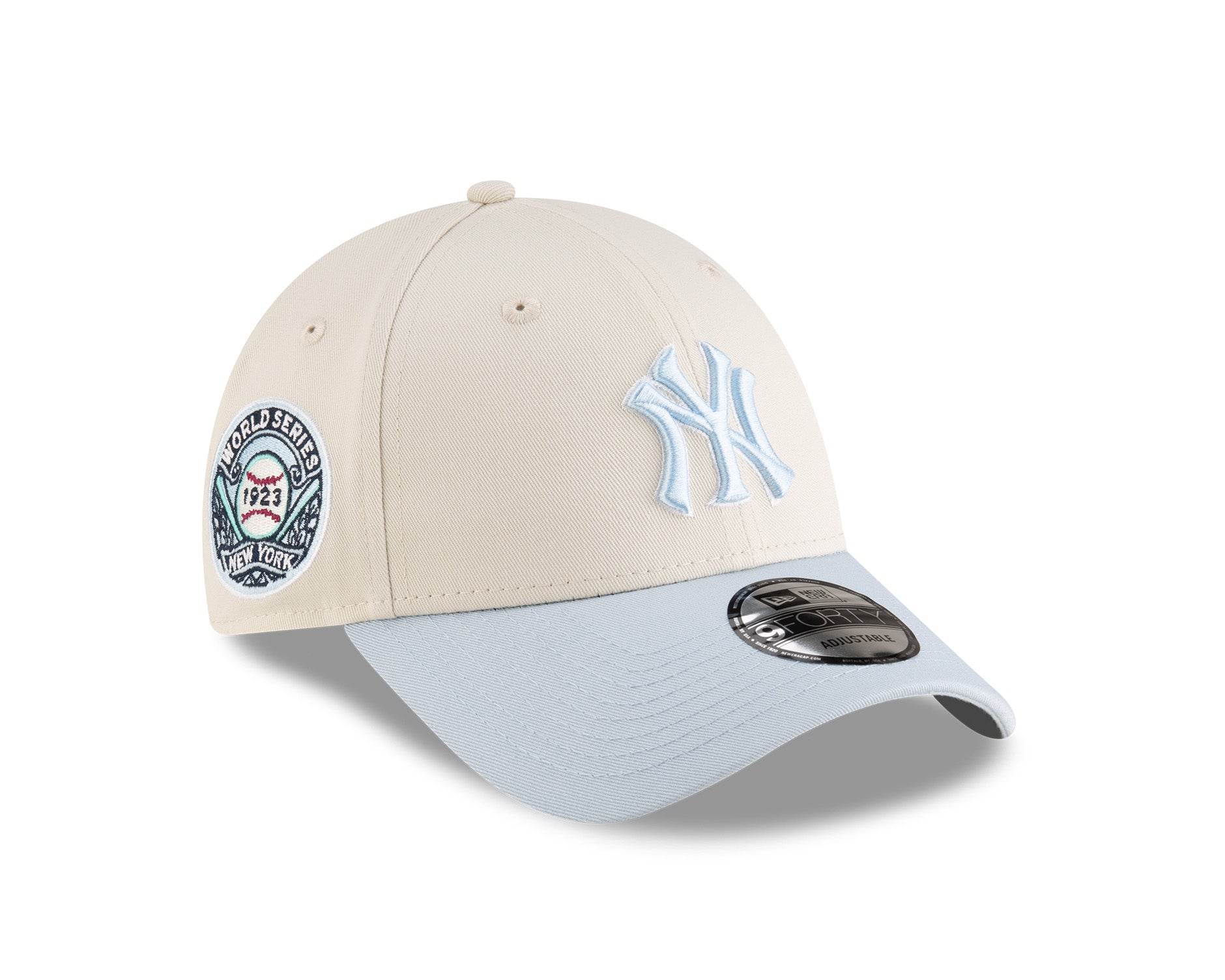 New Era 9Forty MLB WS Patch New York Yankees Ivory