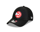 New Era 9Forty NBA Black Hex Atlanta Hawks