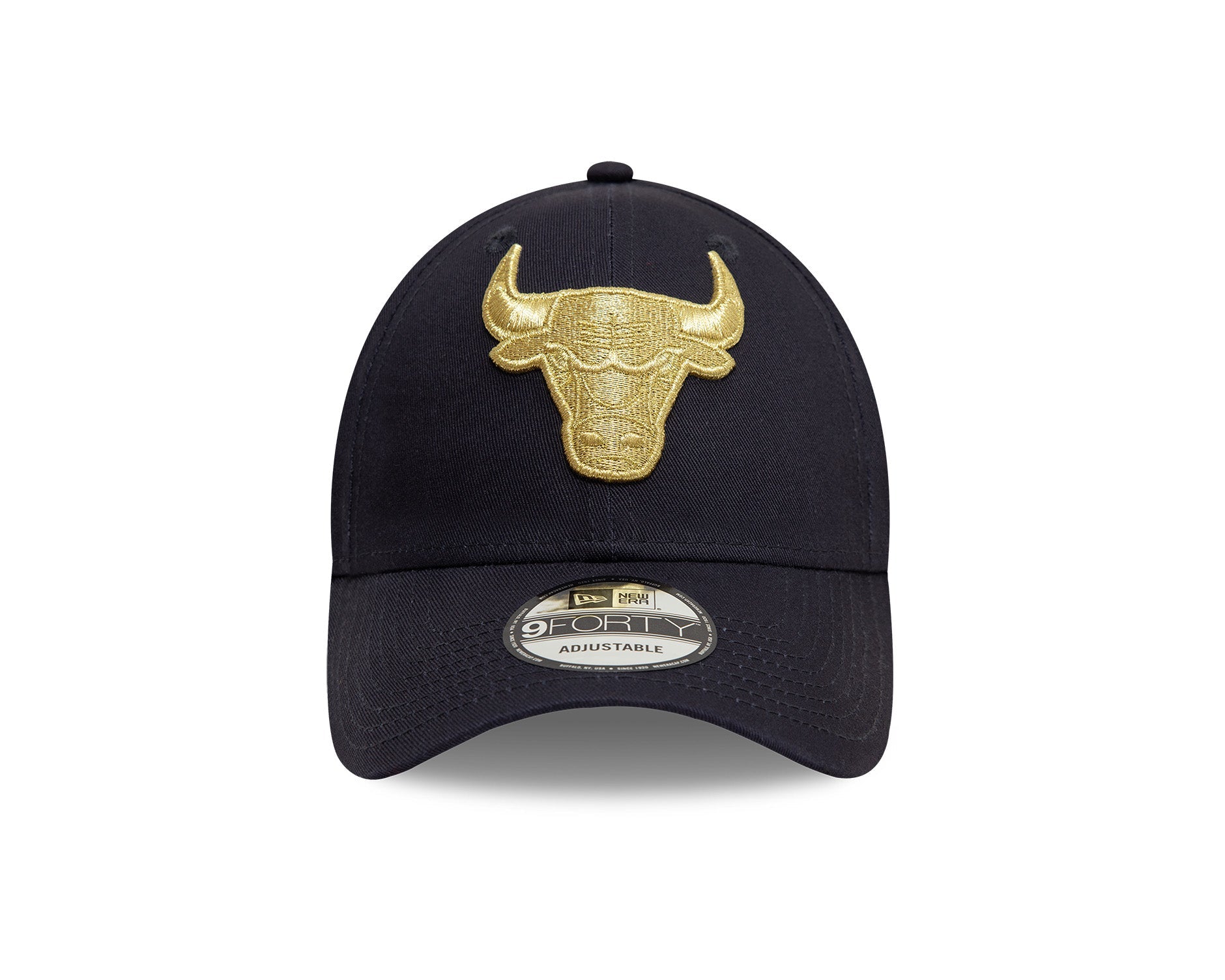 New Era 9Forty NBA Metallic Chicago Bulls Navy