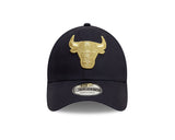New Era 9Forty NBA Metallic Chicago Bulls Navy