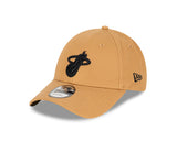 New Era 9Forty NBA Miami Heat Wheat/Black