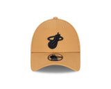 New Era 9Forty NBA Miami Heat Wheat/Black