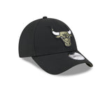 New Era 9Forty NBA Outline Chicago Bulls Black/Olive