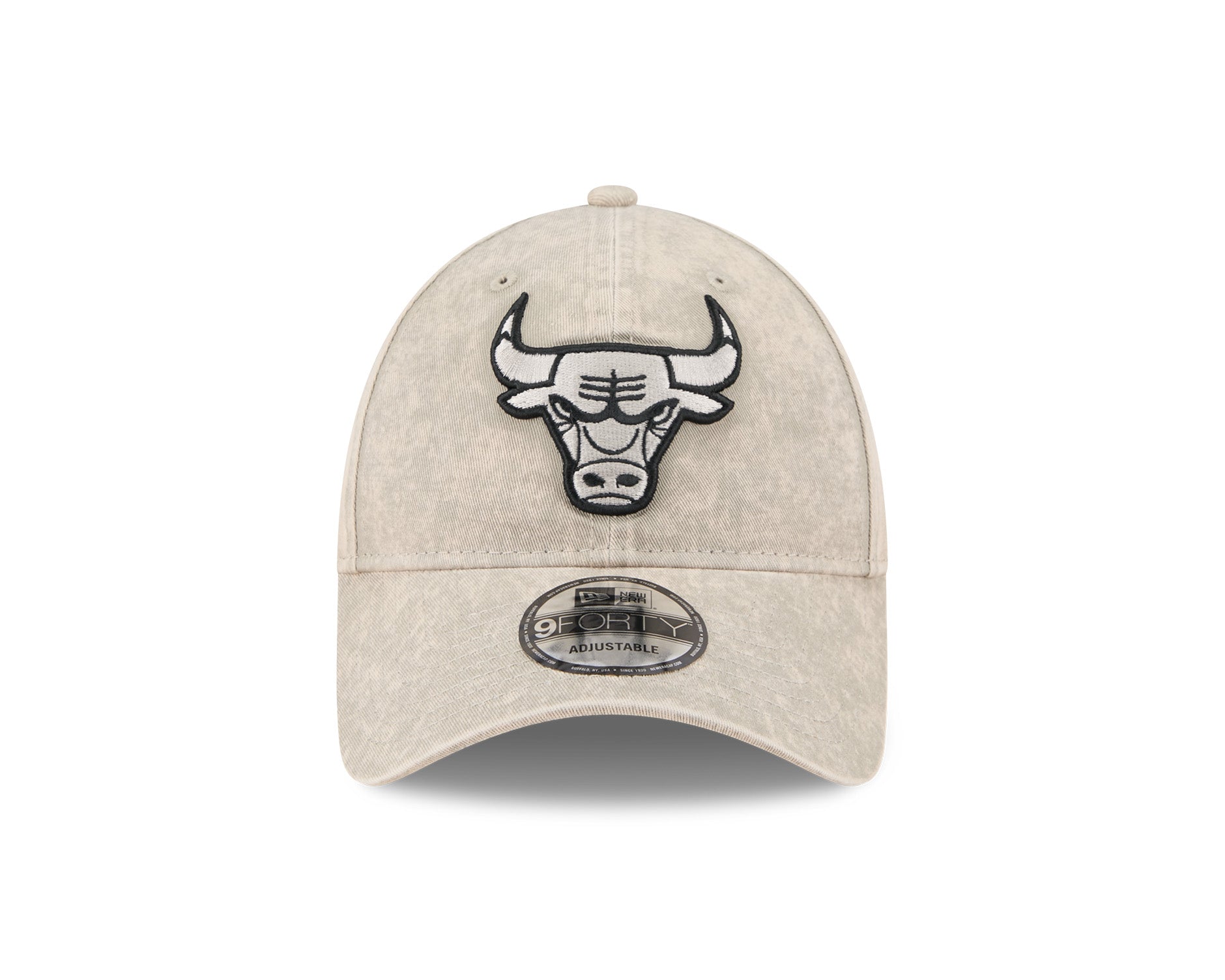 New Era 9Forty NBA Washed Pebble Black Chicago Bulls