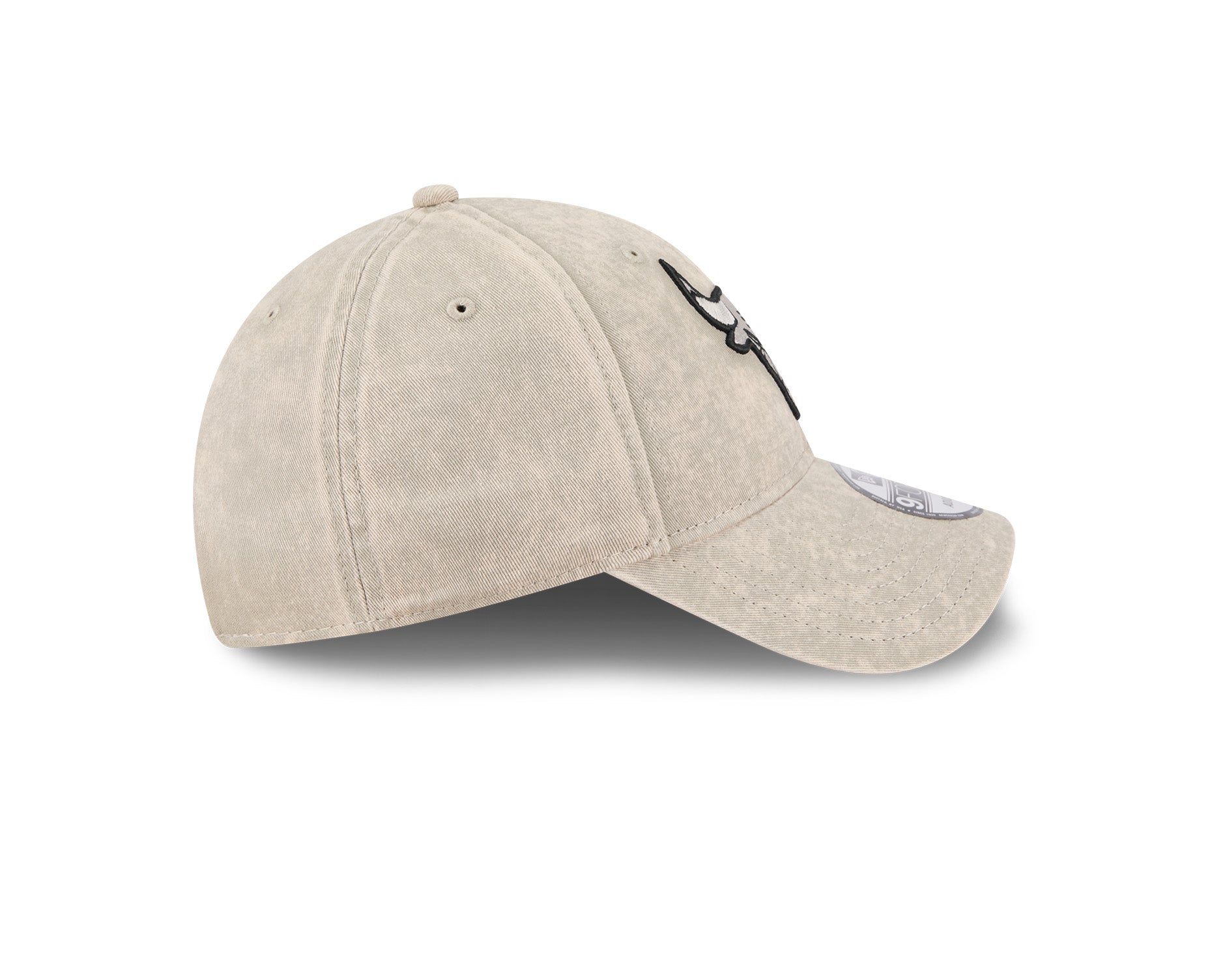 New Era 9Forty NBA Washed Pebble Black Chicago Bulls