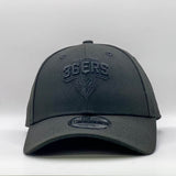 New Era 9Forty NBL Black On Black Adelaide 36ers