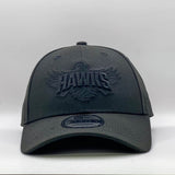 New Era 9Forty NBL Black On Black Illawarra hawks