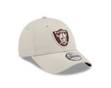 New Era 9Forty NFL Earthtone Las Vegas Raiders Stone