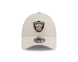 New Era 9Forty NFL Earthtone Las Vegas Raiders Stone