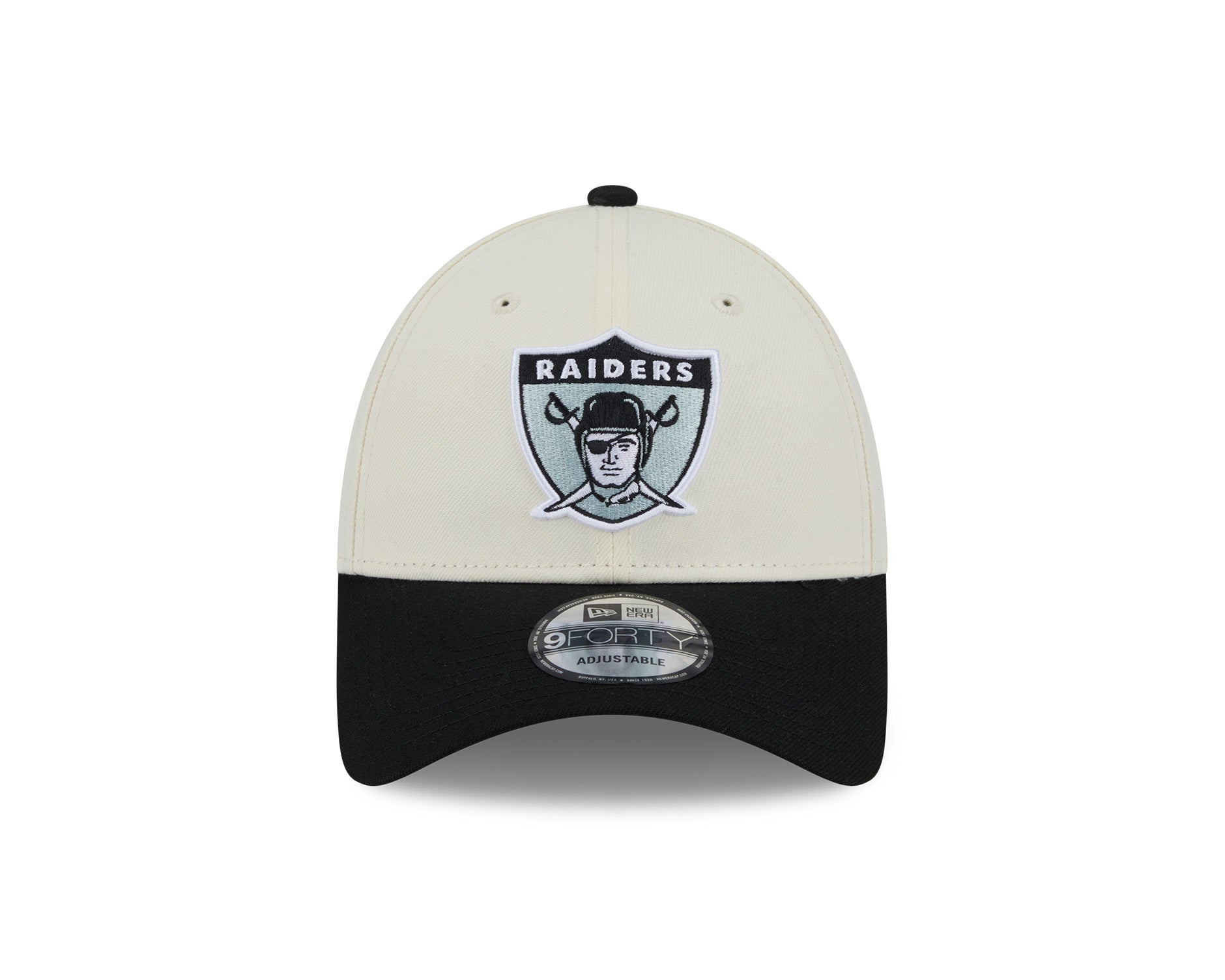 New Era 9Forty NFL Historic Las Vegas Raiders Chrome White/OTC
