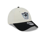 New Era 9Forty NFL Historic Las Vegas Raiders Chrome White/OTC
