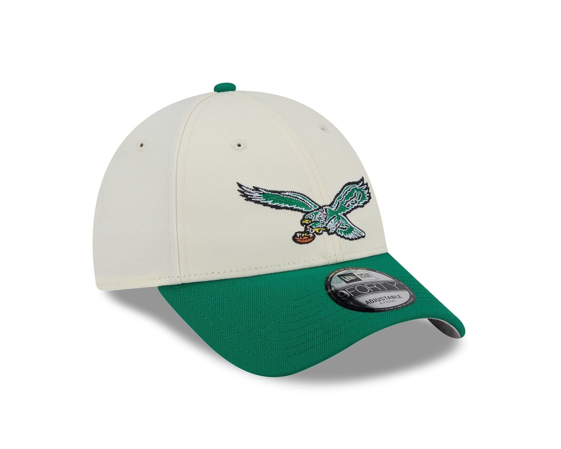New Era 9Forty NFL Historic Philadelphia Eagles Chrome White/OTC