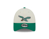 New Era 9Forty NFL Historic Philadelphia Eagles Chrome White/OTC