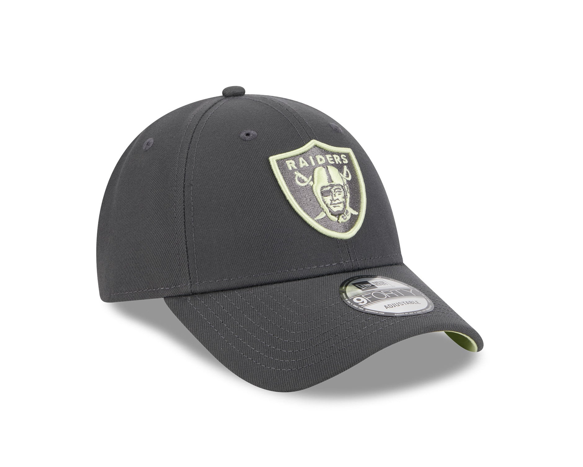 New Era 9Forty NFL Lemon Graphite Las Vegas Raiders