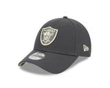 New Era 9Forty NFL Lemon Graphite Las Vegas Raiders