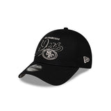 New Era 9Forty NFL Script San Francisco 49ers Black/Stone