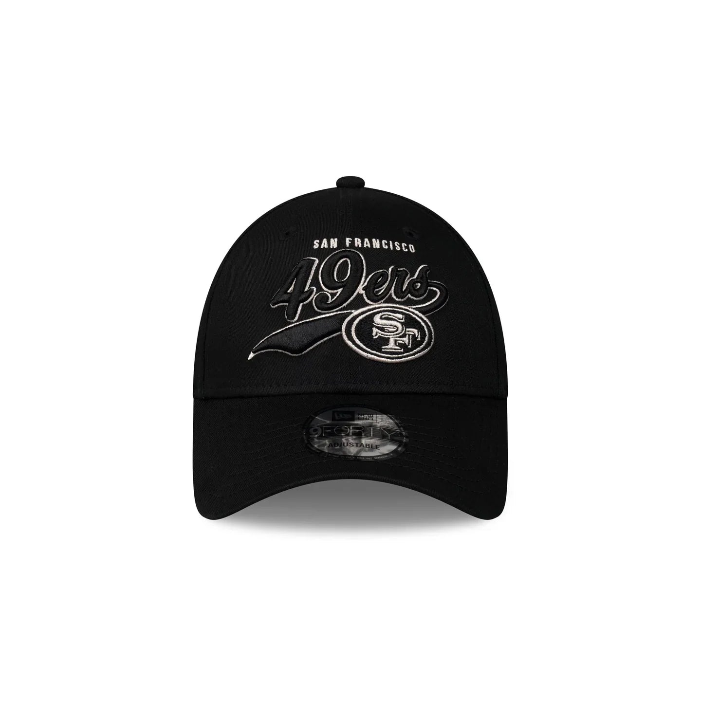 New Era 9Forty NFL Script San Francisco 49ers Black/Stone