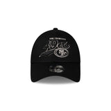 New Era 9Forty NFL Script San Francisco 49ers Black/Stone