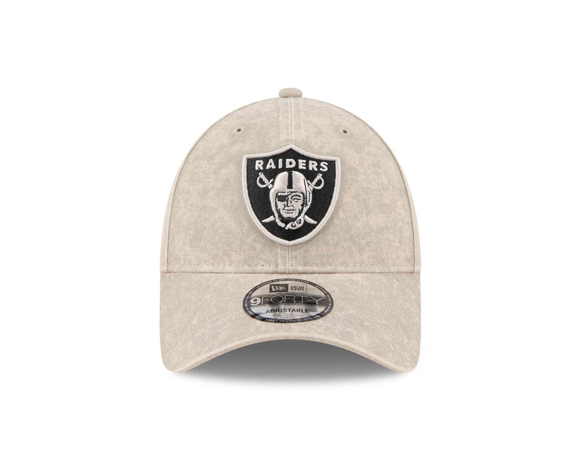 New Era 9Forty NFL Washed Pebble Black Las Vegas Raiders