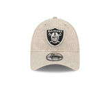New Era 9Forty NFL Washed Pebble Black Las Vegas Raiders