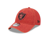 New Era 9Forty NFL Washed Rust Las Vegas Raiders Red