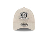 New Era 9Forty NHL Washed Pebble Black Anaheim Ducks