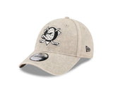 New Era 9Forty NHL Washed Pebble Black Anaheim Ducks