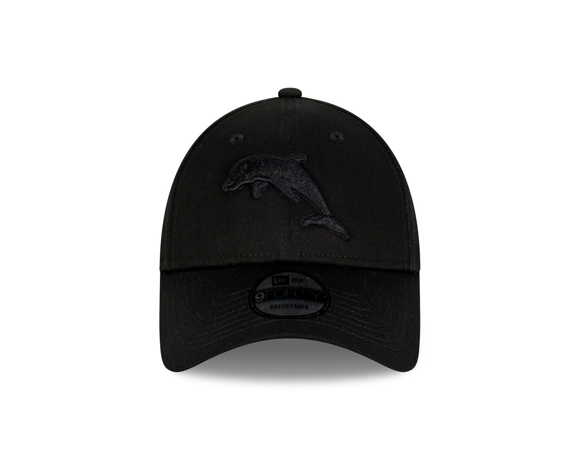 New Era 9Forty NRL Dolphins Black On Black