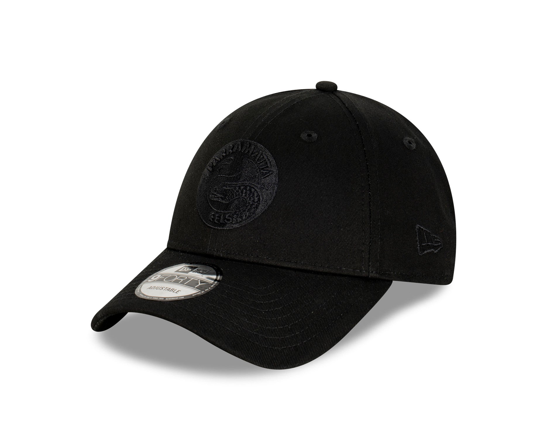 New Era 9Forty NRL Parramatta Eels Black On Black