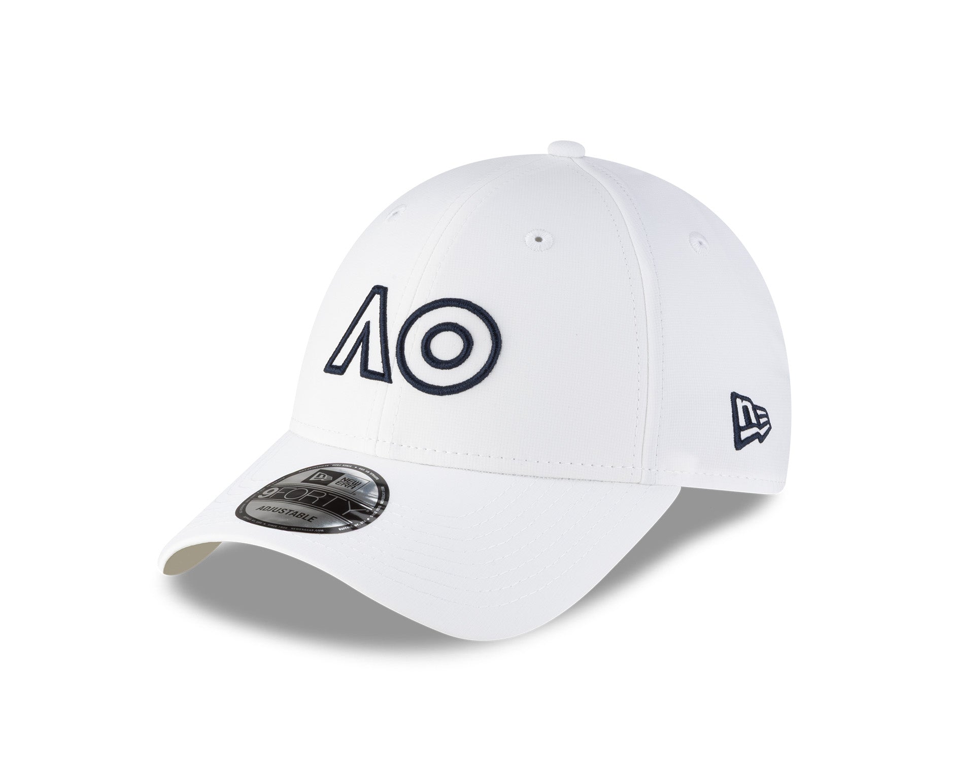 New Era 9Forty Performance Australian Open 2026 White