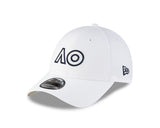 New Era 9Forty Performance Australian Open 2026 White