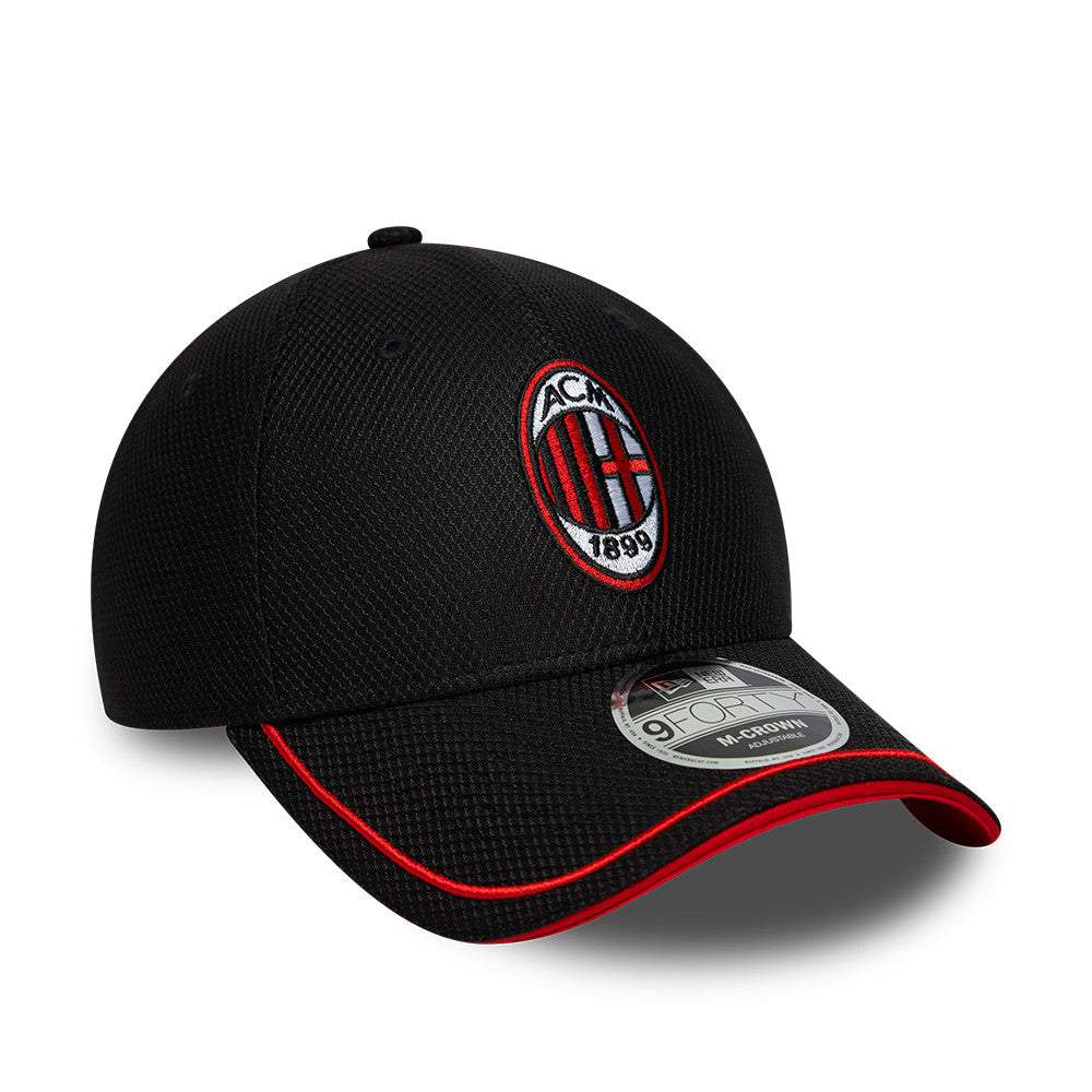 New Era 9Forty Serie A Diamond Era AC Milan Black