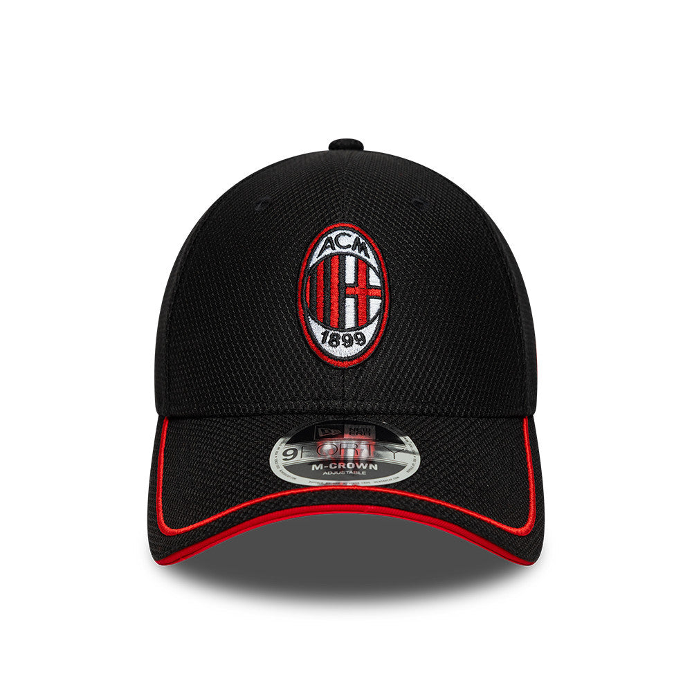 New Era 9Forty Serie A Diamond Era AC Milan Black