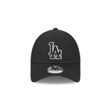 New Era 9Forty Snapback MLB Black Metallic Los Angeles Dodgers