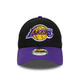 New Era 9Forty Snapback NBA 2Tone Champs Side Patch Los Angeles Lakers Black Purple